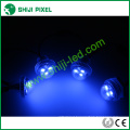 Point 25mm LED pixel light 3leds rgb 18/19mm base size /punching hole